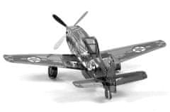 Metal Earth 3D puzzle Letadlo Mustang P-51