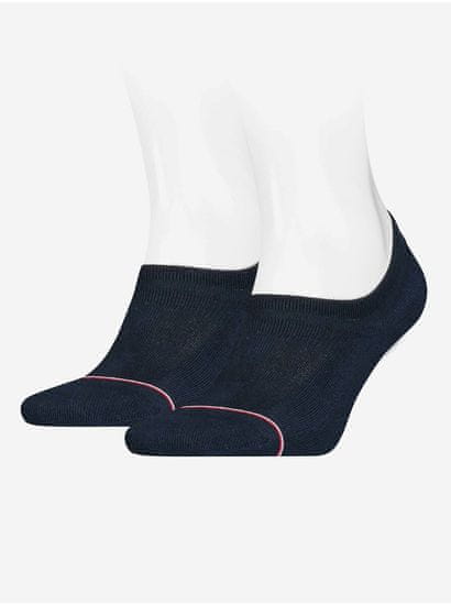 Tommy Hilfiger Sada dvou párů pánských ponožek v tmavě modré barvě Tommy Hilfiger Underwear