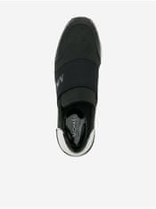 Michael Kors Bílo-černé dámské slip on tenisky na klínku Michael Kors Felix 42