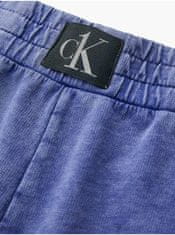 Calvin Klein Modré dámské teplákové kraťasy Calvin Klein Jeans XL