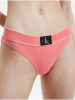 Korálový dámský spodní díl plavek Calvin Klein Underwear XS