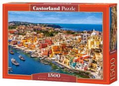 Castorland Puzzle Přístav Corricella, Itálie 1500 dílků