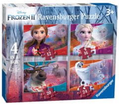 Ravensburger Puzzle Ledové království 2, 4v1 (12,16,20,24 dílků)