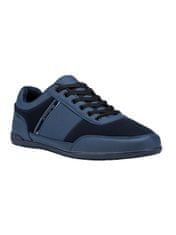 OMBRE Pánské sneakers boty T338 - námořnická modrá - 45