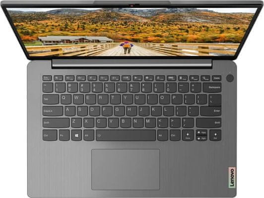 Notebook Lenovo IdeaPad 3 14IGL05 ľahký prenosný Wi-Fi ac Bluetooth HDMI 14 palcov FullHD displej s veľmi vysokým rozlíšením excelentný zvuk audio výkonný procesor Intel UHD Graphics