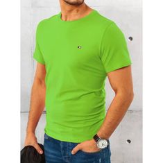 Dstreet Pánské tričko MILA zelené rx4793 XXL