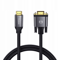 Mcdodo MCDODO KABEL HDMI NA VGA ČERNÝ 2M CA-7770