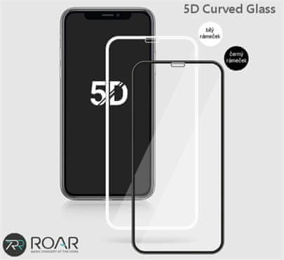 ROAR Tvrzené sklo 5D pro Samsung Galaxy A53 5G (SM-A536) celoplošné, černá