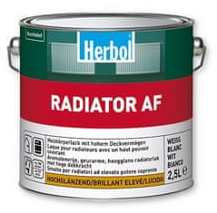 Herbol Radiator AF 2,5 l - bílý syntetický email na topná tělesa a radiátory