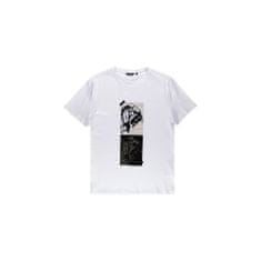 Antony Morato Tričko bílé XXL Tshirt Męski Super Slim Fit White