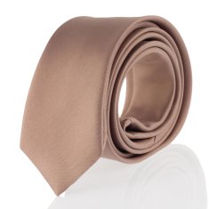 NANDY Klasická pánská kravata - béžový