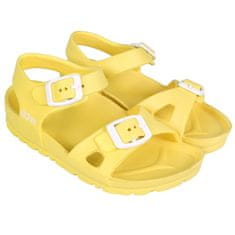 Lemigo Pohodlné žluté dětské sandály LEMIGO, 33