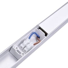 Solight LED lineární svítidlo podlinkové, 10W, 4100K, 3-stupňové stmívaní, vypínač, hliník, 58cm, WO211