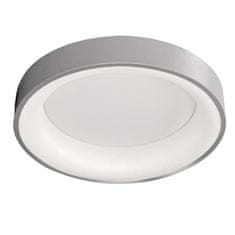 Solight LED stropní světlo kulaté Treviso, 48W, 2880lm, stmívatelné, dálkové ovládání, šedá, WO768-G