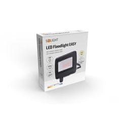 Solight LED reflektor Easy, 20W, 1600lm, 4000K, IP65, černý