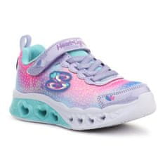 Skechers S Světla Flutter Heart Lights Jr 302315-LVMT boty velikost 33