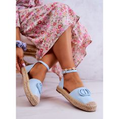 Espadrilky se zdobením Blue Nells velikost 36