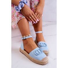 Espadrilky se zdobením Blue Nells velikost 36