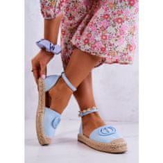 Espadrilky se zdobením Blue Nells velikost 36