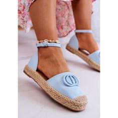 Espadrilky se zdobením Blue Nells velikost 36