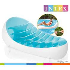 Greatstore Intex Nafukovací lehátko okvětní lístek 193 x 124 cm