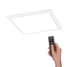 PAUL NEUHAUS LEUCHTEN DIREKT is JUST LIGHT LED stropní svítidlo hranaté v bílé s nastavitelnou teplotou barvy a funkcí stmívání 2700-5000K