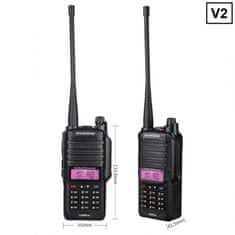 Baofeng Sada 2ks UHF vysílaček UV-9R Plus Sada vysílaček UV-9R Plus (V2)