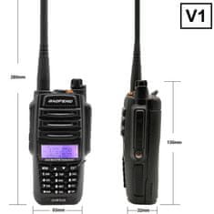 Baofeng Sada 2ks UHF vysílaček UV-9R Plus Sada vysílaček UV-9R Plus (V2)