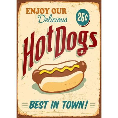 Retro Cedule Cedule Hot Dogs