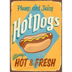 Retro Cedule Cedule Hot Dogs