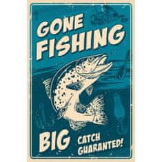 Retro Cedule Cedule Fishing - Big Catch Gharanted!