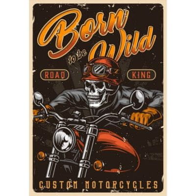 Retro Cedule Cedule Motorcycles - Born to be Wild