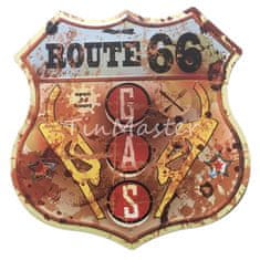 Retro Cedule Cedule Route 66 GAS