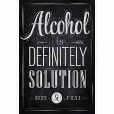 Retro Cedule Cedule Alcohol is Definitely Solution