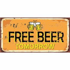 Retro Cedule Cedule Free Beer Tomorrow