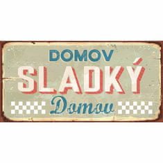 Retro Cedule Cedule Domov Sladký Domov