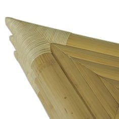 Greatstore Noční stolek, 2 ks, bambus, 60x60x40 cm, přírodní