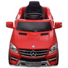 Greatstore Electrické dětské auto Mercedes Benz ML350 Red 6 V, dálkové ovládání