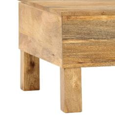 Greatstore Konferenční stolek z masivního mangovníku 110 x 55 x 35 cm