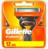 Gillette Fusion5 Náhradní hlavice k pánskému holicímu strojku 12 ks 