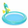 Bestway Nafukovací bazének 53114 SEAHORSE SPRINKLER 188 x 160 x 86 cm modrá