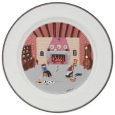 Villeroy & Boch Mělký talíř z kolekce DESIGN NAIF Fireplace