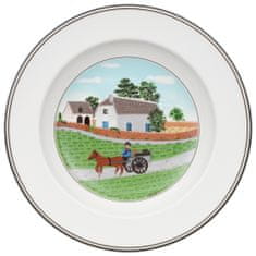 Villeroy & Boch Hluboký talíř z kolekce DESIGN NAIF Farmer