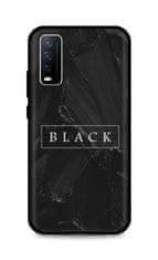 TopQ Kryt LUXURY Vivo Y11s pevný Black 71543