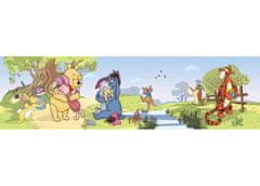 AG Design Dětská samolepicí bordura DISNEY Medvídek Pú 5 M X 9,7 CM