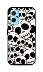 TopQ Kryt LUXURY Realme 9i pevný Skulls 71090