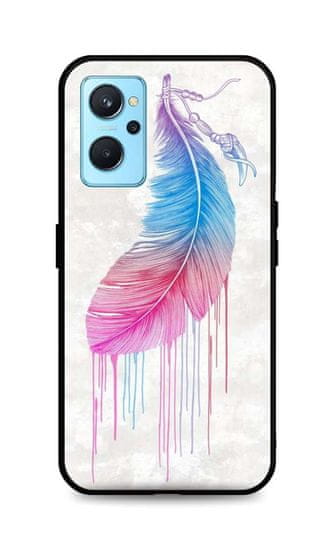 TopQ Kryt LUXURY Realme 9i pevný Feather 71099