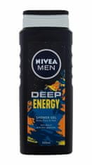 Nivea 500ml men deep energy body, face & hair, sprchový gel