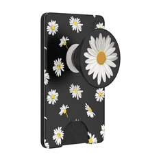 PopSockets PopWallet+ White Daisy, pouzdro na karty/vizitky apod. s integrovaným PopGrip Gen.2