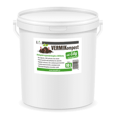 Vermaktiv Vermikompost od Edy – 10 litrů - Biologické hnojivo z EKO farmy v Lužických horách